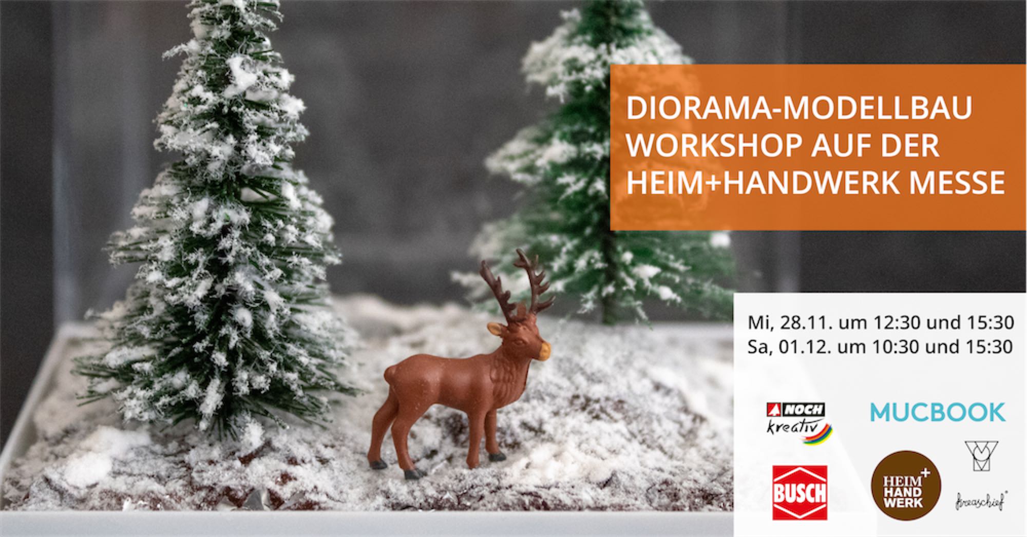 Diorama Making Workshop at the Heim+Handwerk Fair 2018